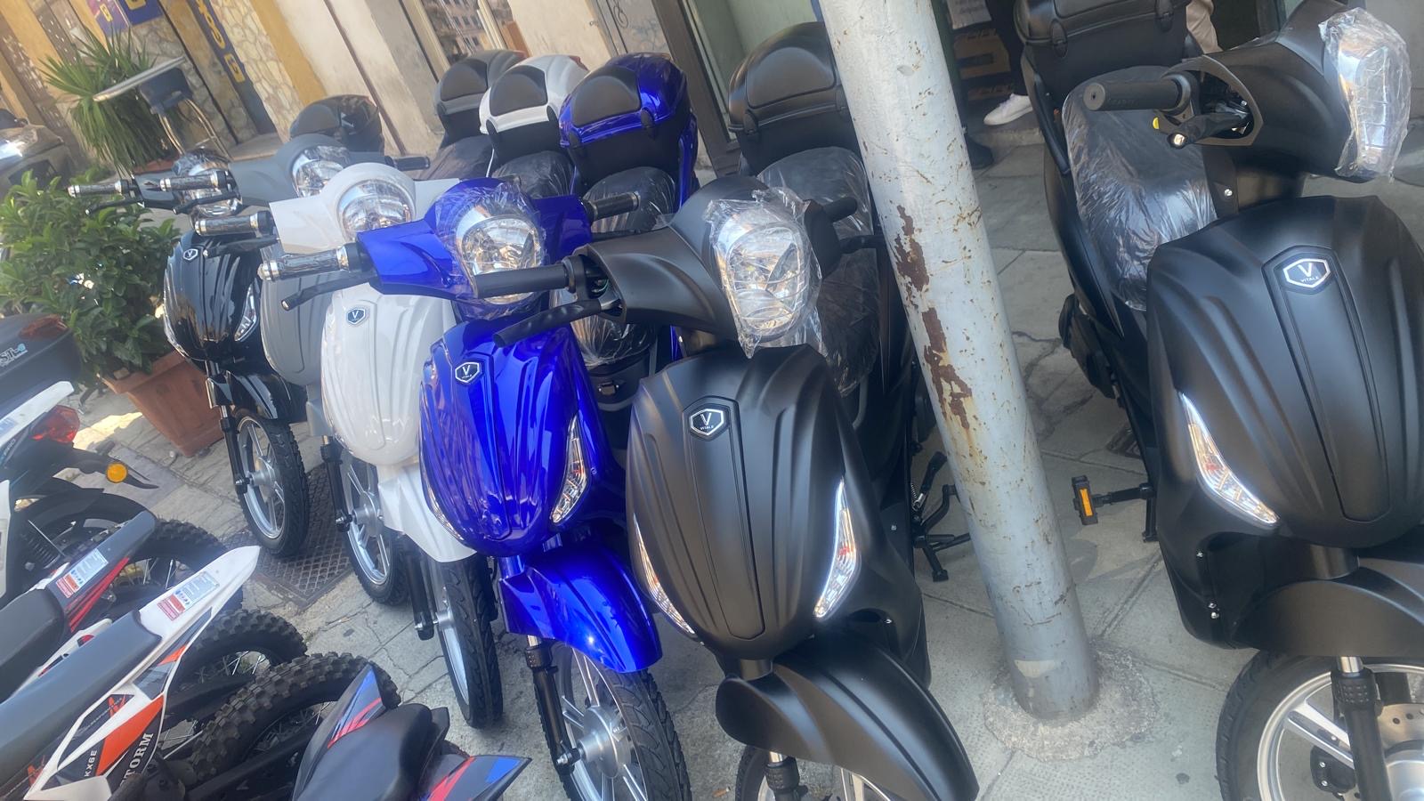Gamma veicoli elettrici Vitale: scooter, bici e monopattini disponibili da Fili Bike Palermo